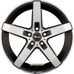 BROCK - B35 SCHWARZ MATT VOLL-POLIERT (SMVP) 8,5X19 LK:5/112 ET:43 ML:66,6